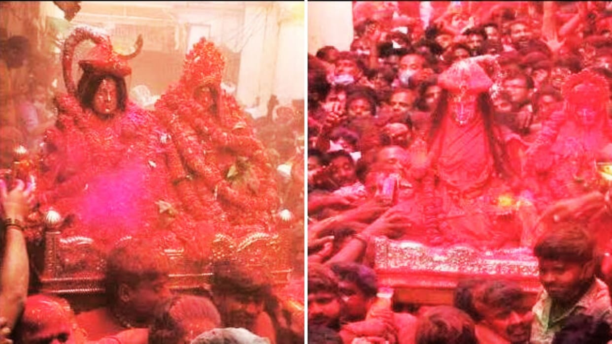 Rangbhari Ekadashi Police sent notice to former Mahant's son