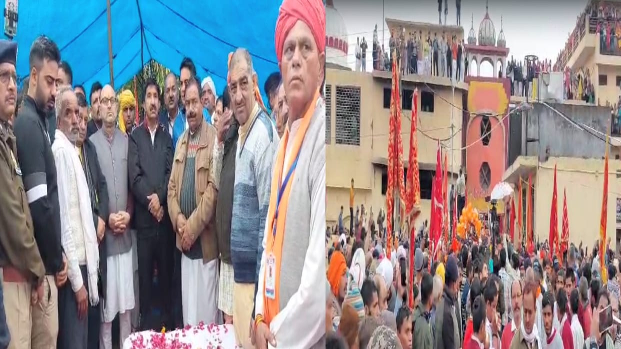Sugrivanand Maharaj merged into the feet of Lord, last rites will be held today