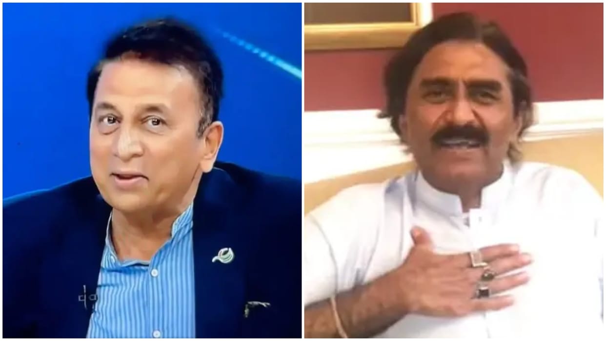 VIDEO: 'You abused, but I did not listen...', Sunil Gavaskar made fun of Javed Miandad, Champions Trophy