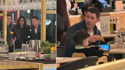 बेटी मालती के साथ डिनर डेट पर गए प्रियंका और निक