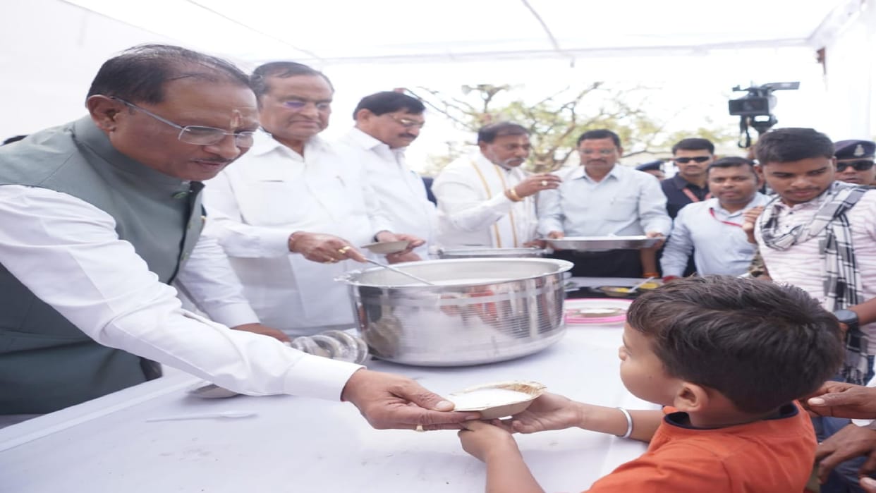 Girodpuri Mela: Chief Minister Vishnudev Sai attended Girodpuri Mela