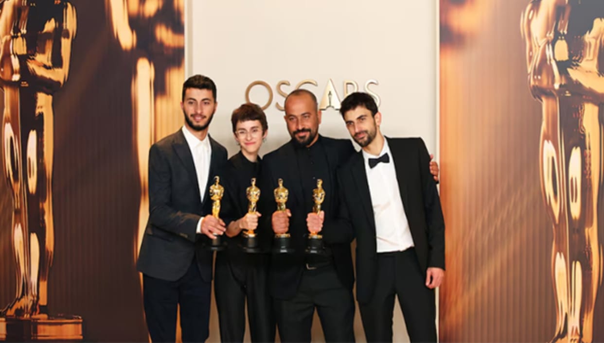 No Other Land Makers Oscars Speech About Ethnic Cleansing Of Palestinians