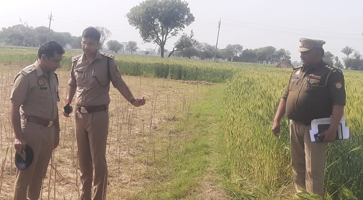 Son crushed by tractor in front of father