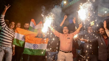 IND VS AUS Champions Trophy 2025 amit shah rajnath singh jp nadda congratulates indian team see reactions
