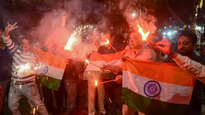 IND VS AUS Champions Trophy 2025 amit shah rajnath singh jp nadda congratulates indian team see reactions