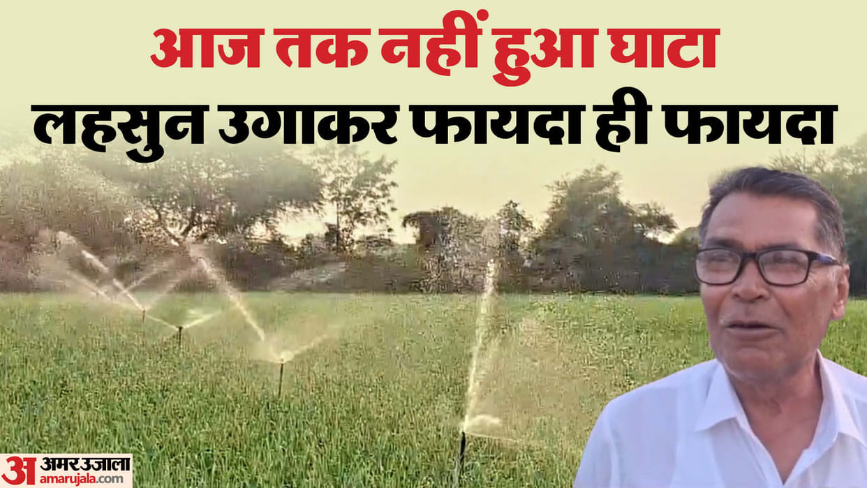 Sagar News Farmer Becomes a Millionaire From Garlic Farming  Known as ‘Garlic King MP News in Hindi