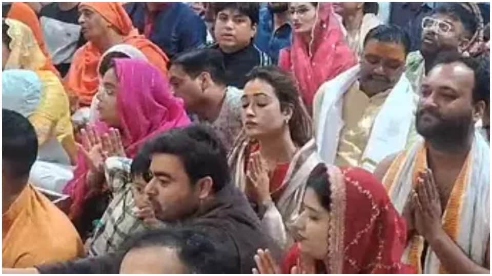 Prayagraj Mahakumbh viral sadhvi Harsha Richaria visited Baba Mahakal Mandir Ujjain Hindi news