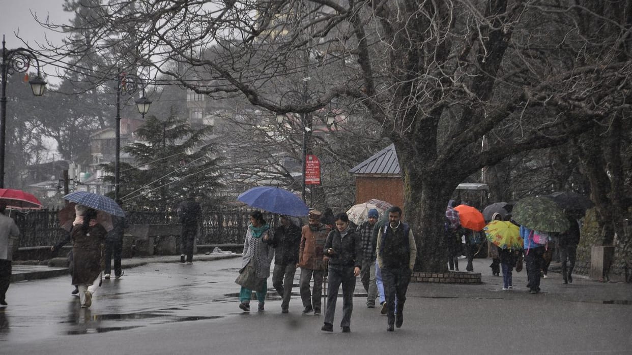 Weather will change in Himachal from thursday rain and storm alert in many areas