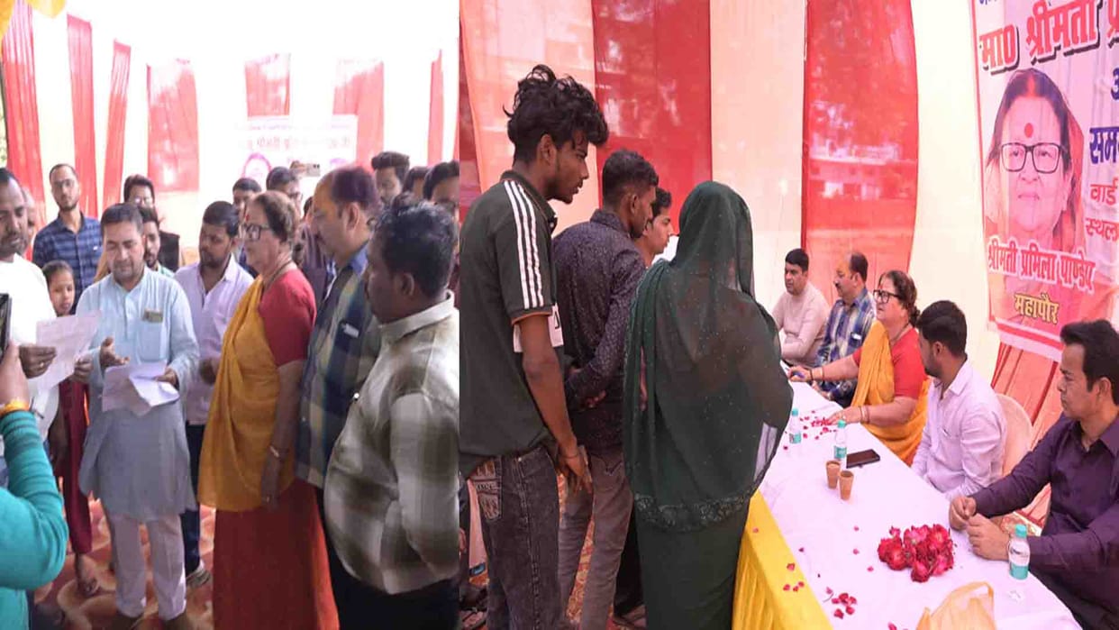 Kanpur: Camps were set up at two places under the Mayor's Your Ward program