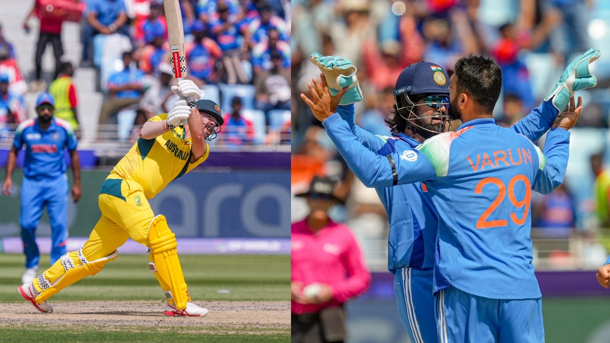 ind vs aus champions trophy 2025 varun chakravarthy took travis head wicket video goes viral see