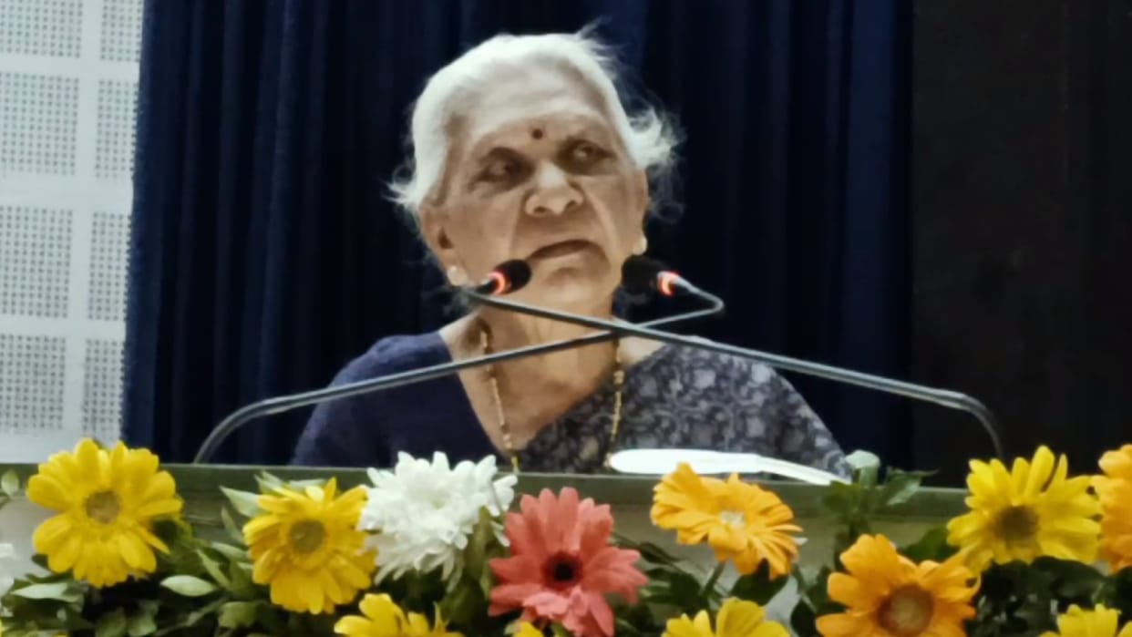 UP Governor in a programme in Awadh University.