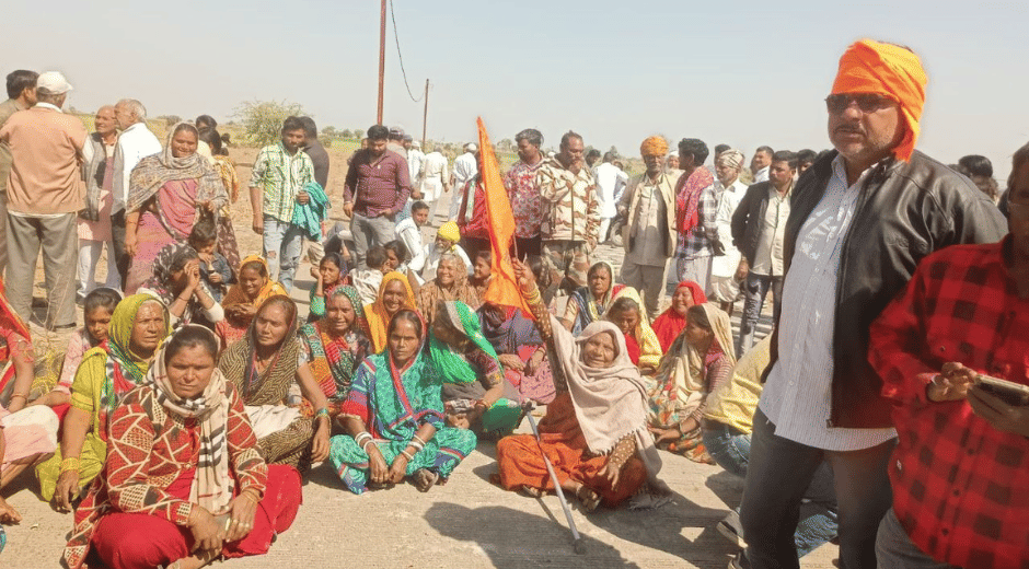 Indore News Outer Ring Road Survey Congress bjp kisan andolan farmers protest