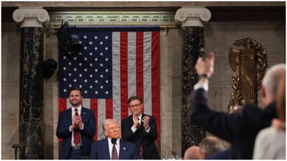 US: Donald Trump address Congress Joint Session take credit for action on immigration economy security