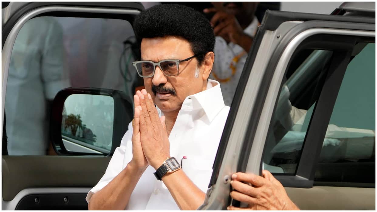 Tamil Nadu mk Stalin attacks Amit Shah statement about Sudarshan Reddy say Central government failed on Naxal