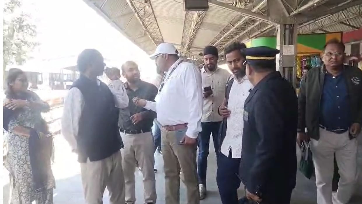 ADRM conducted a surprise inspection of the newly constructed railway premises