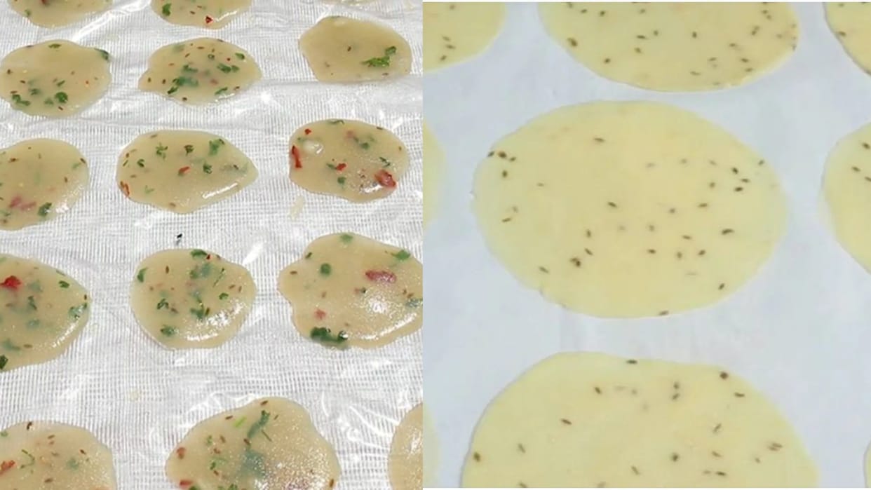Holi 2025 special Instant Papad Recipe prepare in one day Ghar par tasty papad kaise banaein jaane vidhi