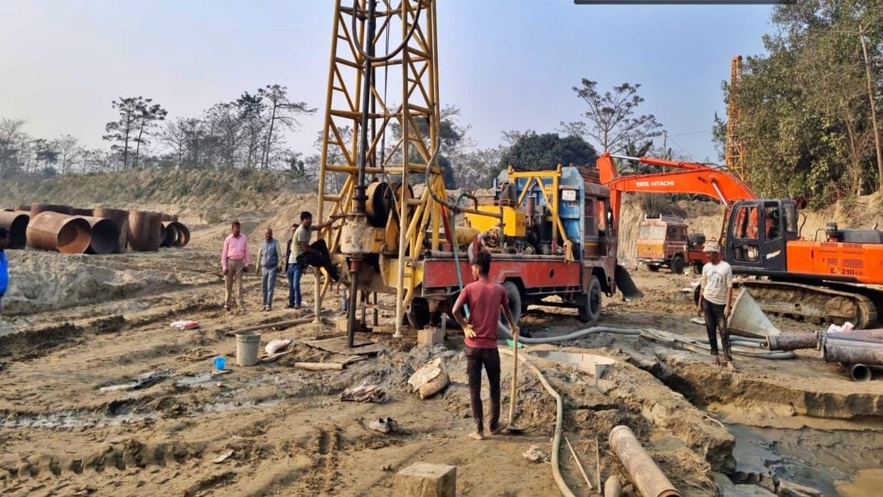 Patna News: Work is progressing rapidly on government's ambitious scheme to deal with flood of Bagmati river