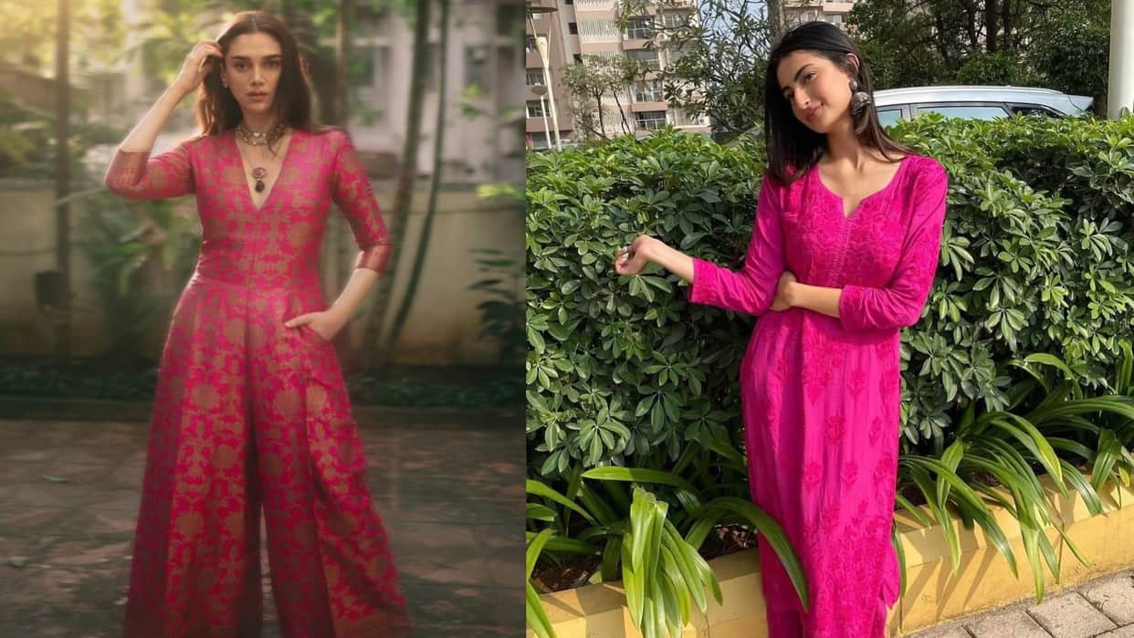 International Women's Day 2025 trendy pink outfit for office