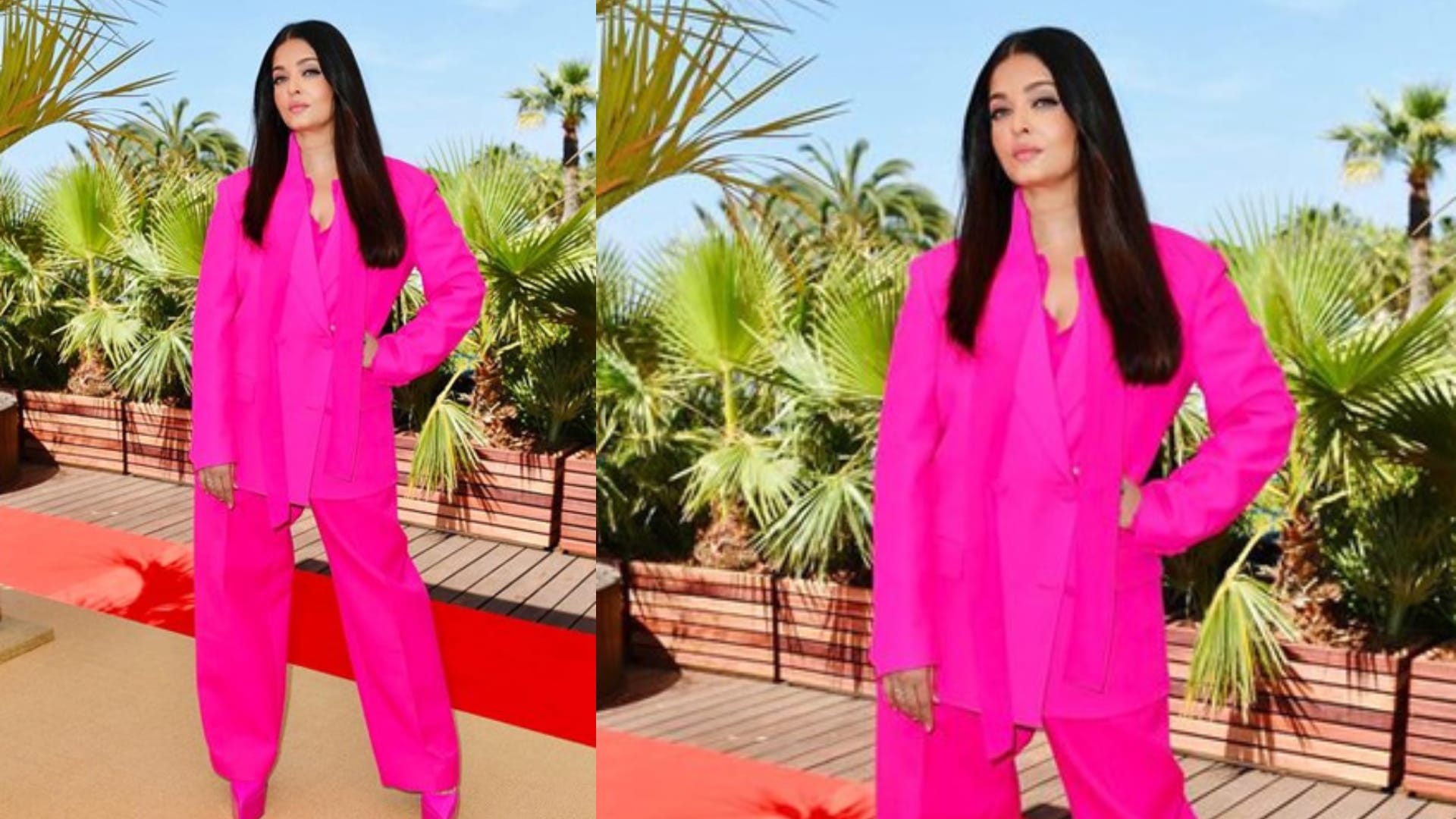 International Women's Day 2025 trendy pink outfit for office