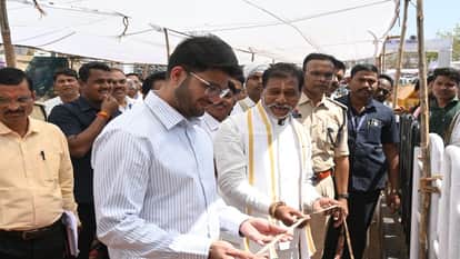 Implementation of CM Sai announcement measurement completed for construction of shed in Girodpuri fair premis