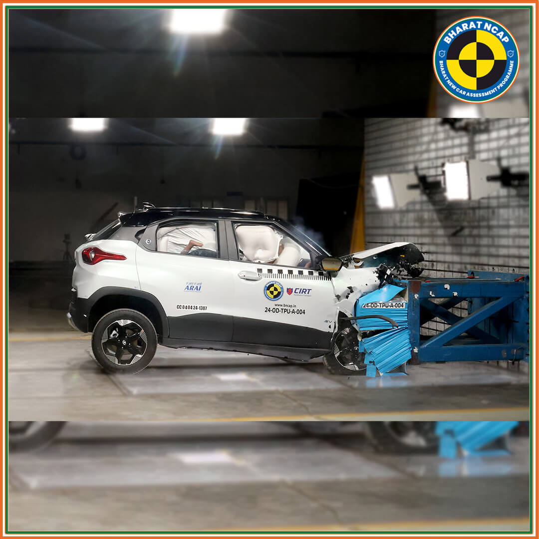 Top 5 Safest Cars in India According to Bharat NCAP Crash Test Results