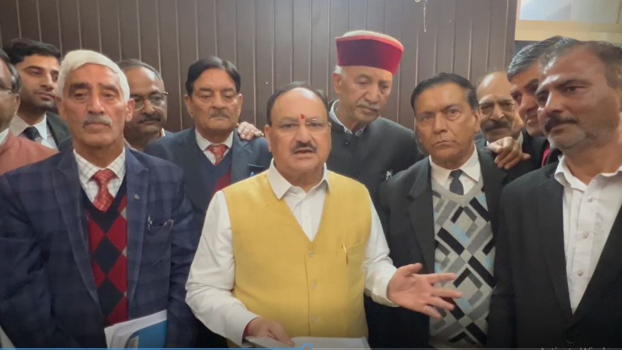 Advocate Amendment Bill JP Nadda said Advocate Act Amendment has been withdrawn
