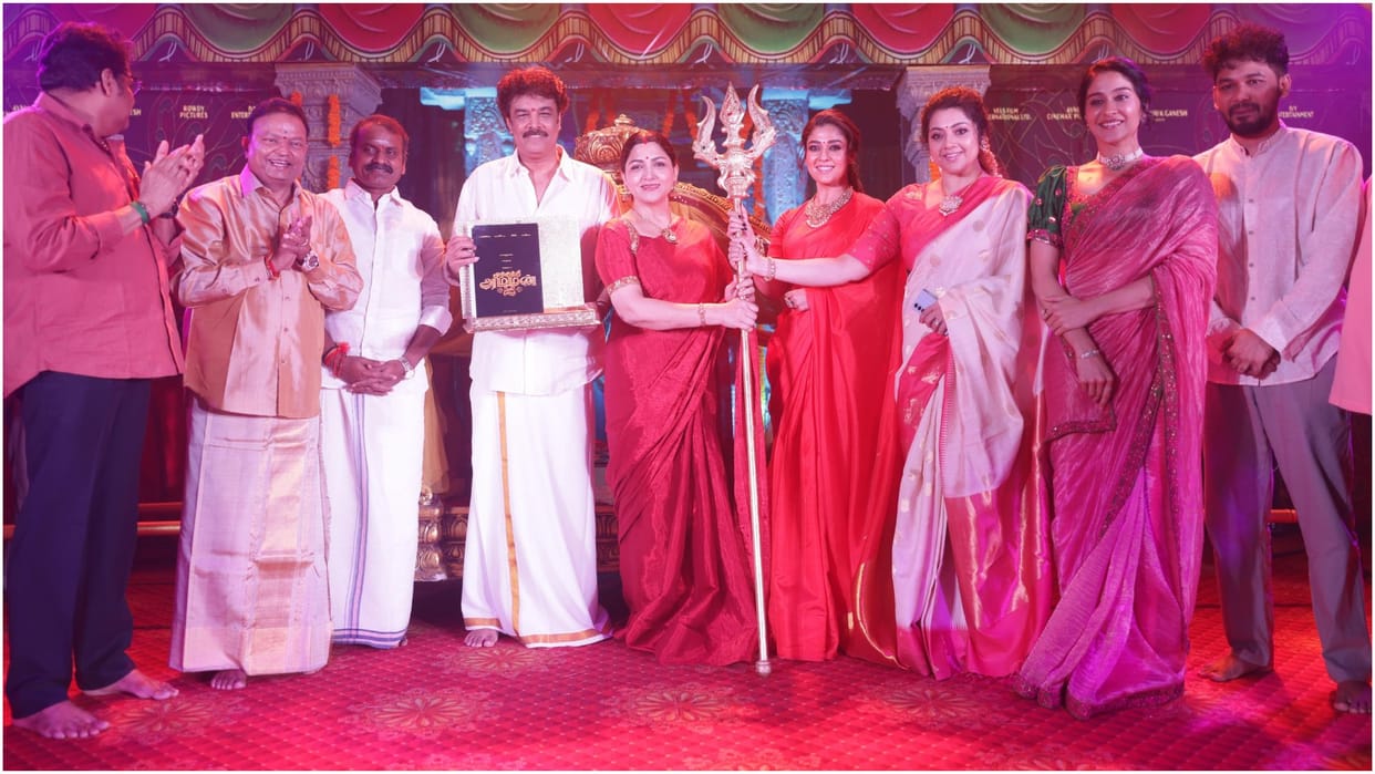 Nayanthara 100 Crore Budget Movie Maha Shakthi Mookuthi Amman 2 Directed by Sundar C launched in Chennai
