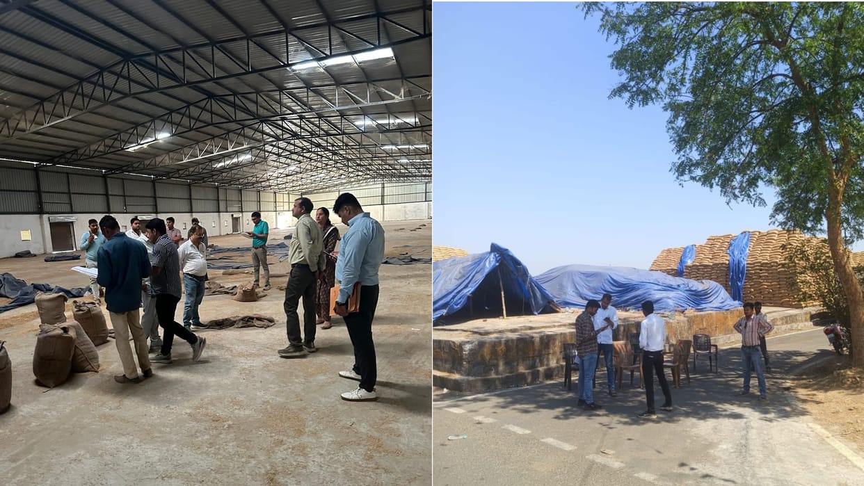 Paddy procurement scam: Searching in 150 committees and 140 warehouses of MP EOW, straw found instead of paddy
