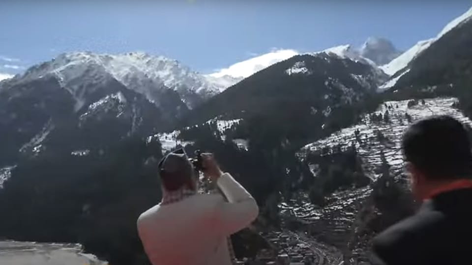 PM Modi In Uttarkashi visited beautiful valleys of Harshil, was mesmerized by beauty Photos
