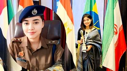 IPS Anshika Verma received the Women Icon Award