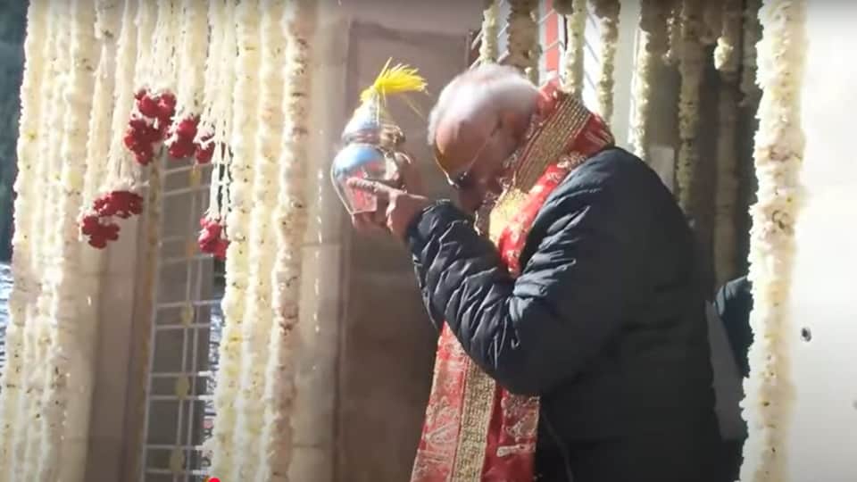 PM Modi Uttarakhand Mukhba-Harsil visits made record for doing first time puja in Mukhba Photos