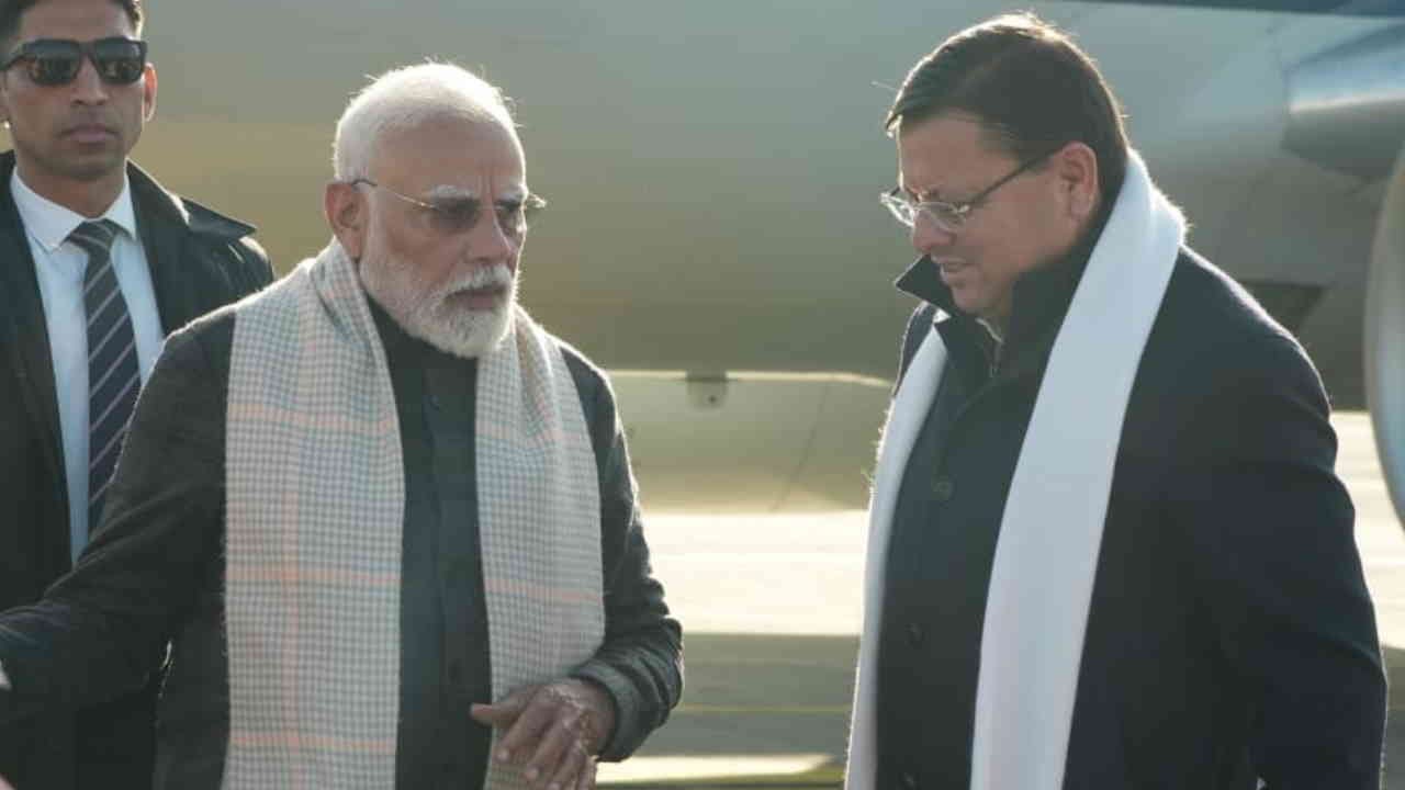 PM Modi and CM Dhami strong chemistry Uttarakhand has become a model state for the country