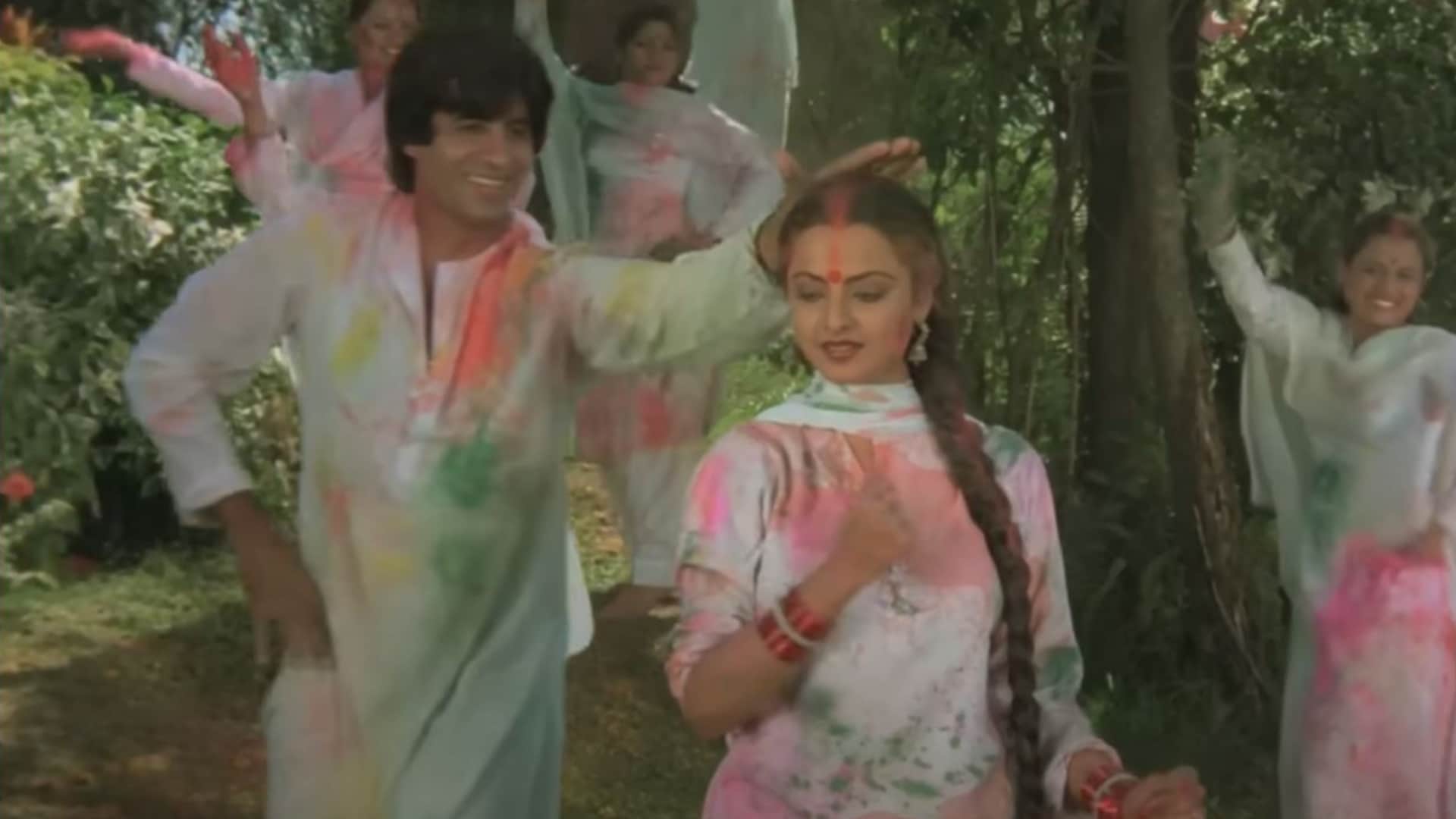 Bollywood Movies Shown Holi Celebration Baghban Yeh Jawaani Hai Deewani Sholay Darr Ram Leela