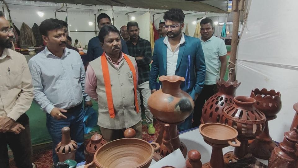 Inauguration of Gandhi Craft Market at Town Club Ground Jagdalpur