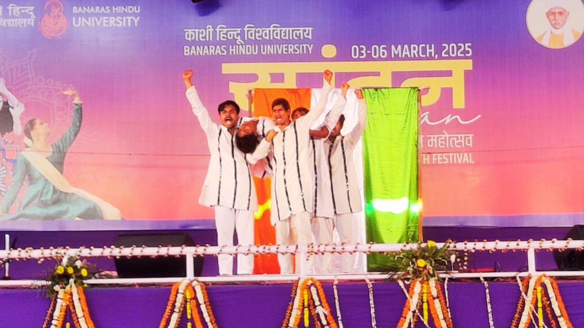 Spandan 2025 in bhu Faculty of Stage Arts team became champion students made memorable