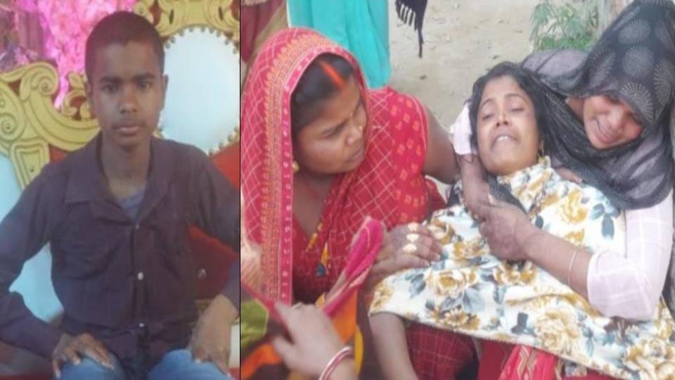 drunkards killed teenager by attacked with rod In Gonda he was returning home from invitation with his cousin