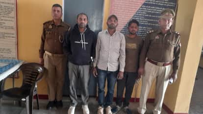 UP Police sub Inspector daroga beaten up in Firozabad tore his uniform in middle of road