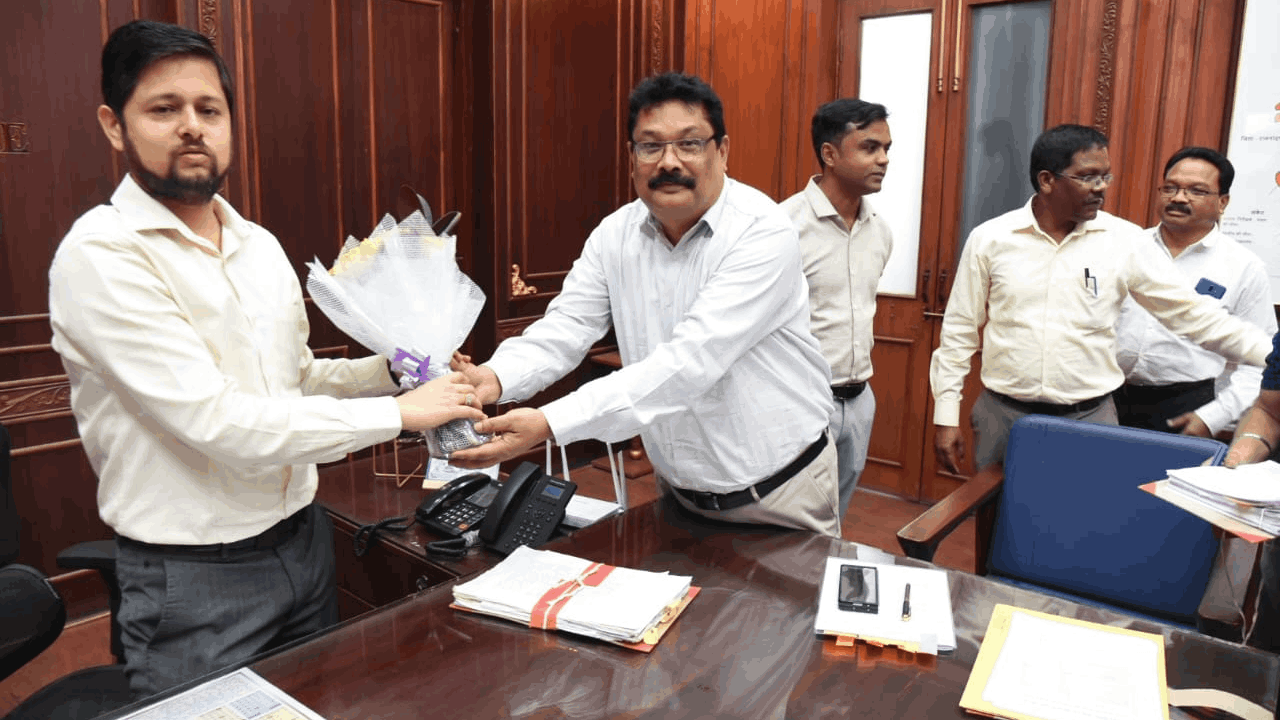 दुर्ग कलेक्टर ने संभाला पदभार