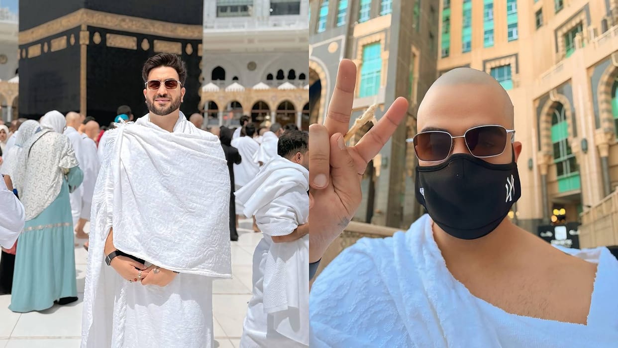 Aly Goni Performs Umrah In Mecca During Ramadan 2025 actor Shaved His Head For FIRST Time In Life shares pics