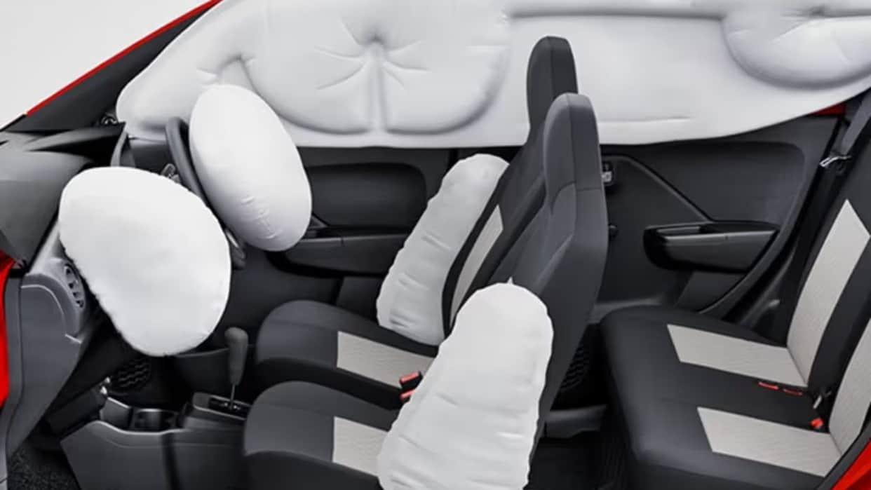 cars with 6 airbag as standard Maruti Celerio grand i10 nios magnate exter wagonR and more