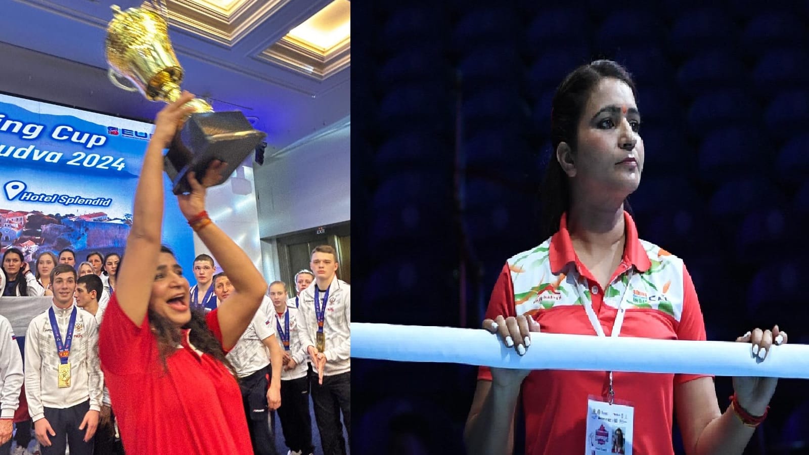 Amanpreet came from a small village of Rohtak and became the first female head coach of the boxing team