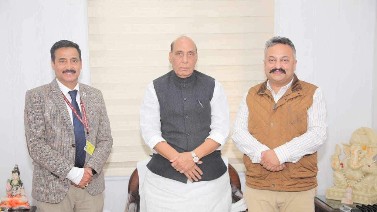 Education Minister Rohit Thakur met Defense Minister, demanded increase in NCC funding