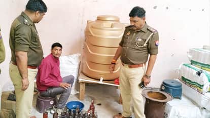 Moradabad: Fake liquor sold at government shops in UP, factory built in a closed bee farm