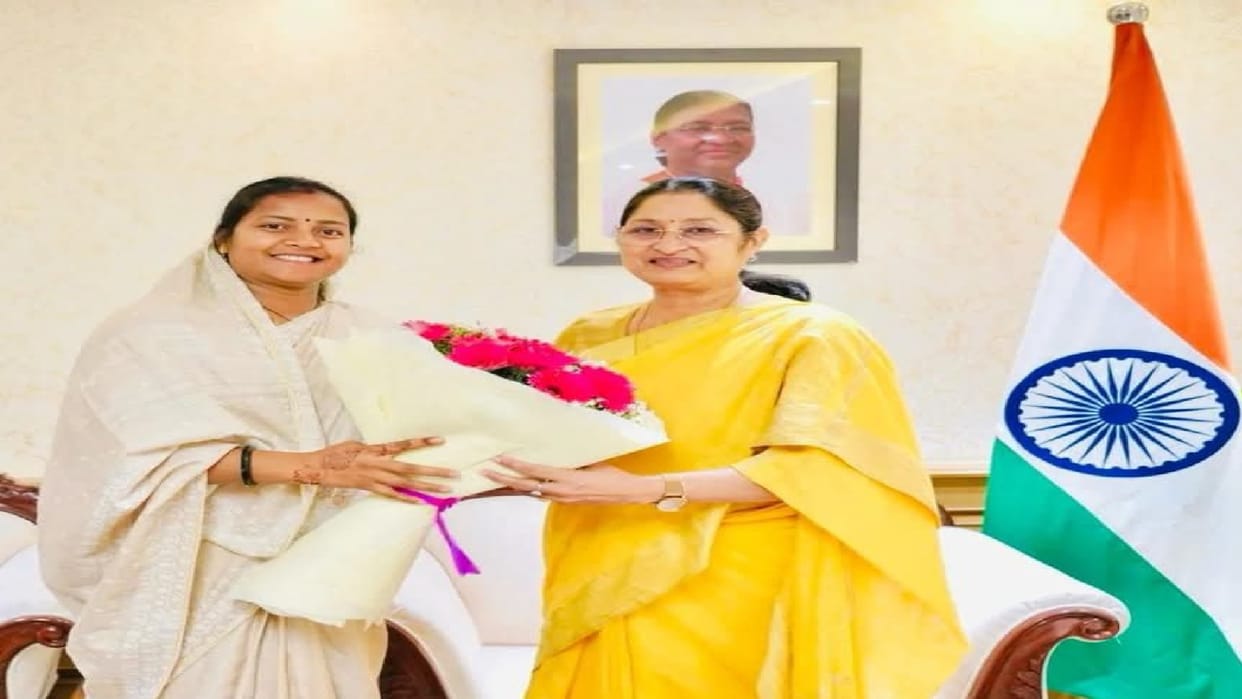 Chhattisgarh Minister Laxmi Rajwade met Union Women and Child Development Minister Annapurna Devi