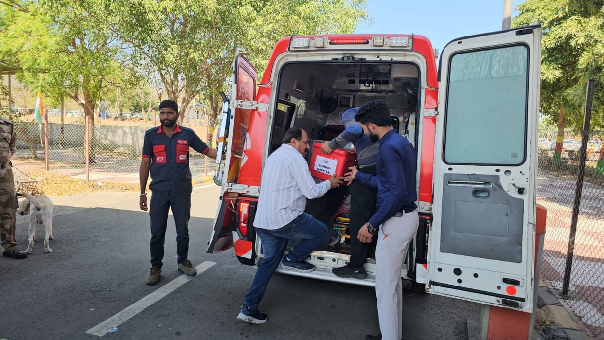 Indore: Kidney came from Jabalpur to Indore by special plane, 63rd green corridor formed