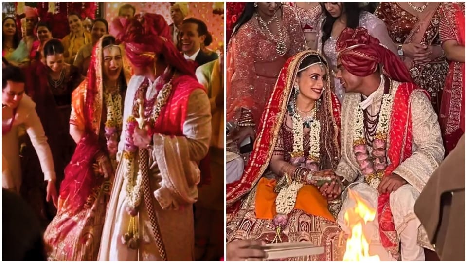 Karthikeya Amanat Wedding Photos: Kartikeya Chauhan and Amanat Bansal Wedding Pics VIP Guests Attend