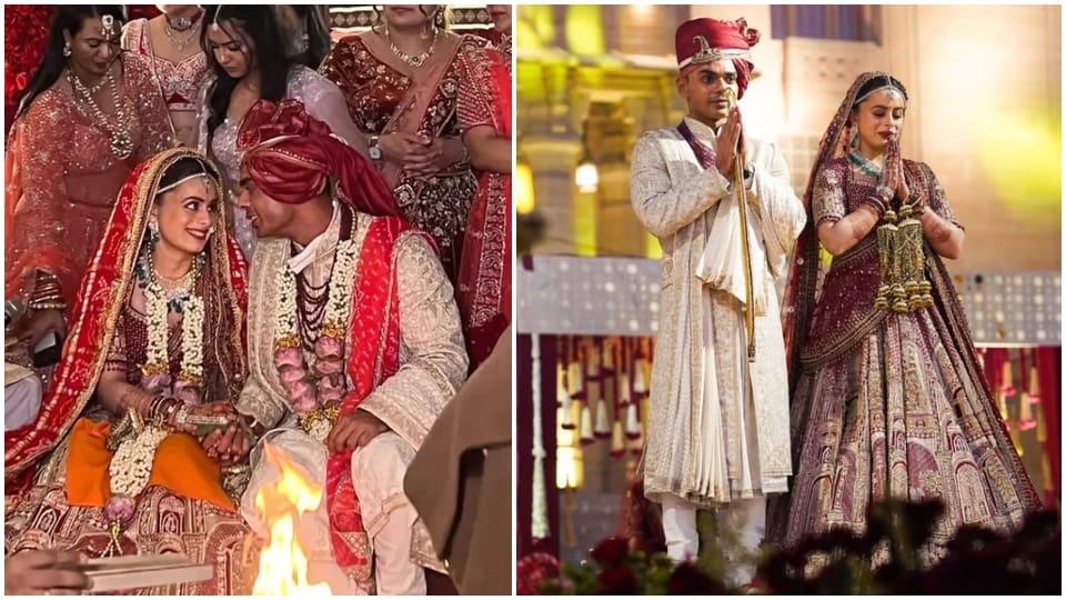 Karthikeya Amanat Wedding Photos: Kartikeya Chauhan and Amanat Bansal Wedding Pics VIP Guests Attend