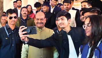 SRCC: Vision, Patience, and Direction Are True Strengths: Says Om Birla