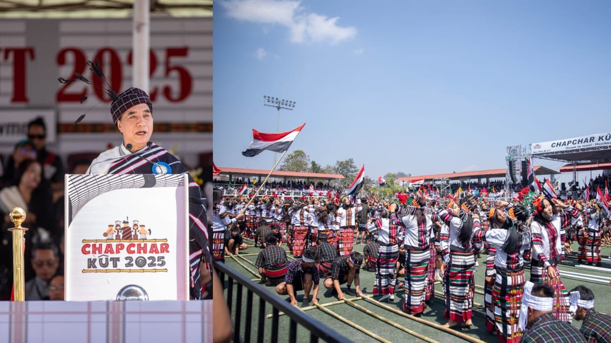 Mizoram: Chief Minister inaugurated the cultural festival 'Chapchar Kut