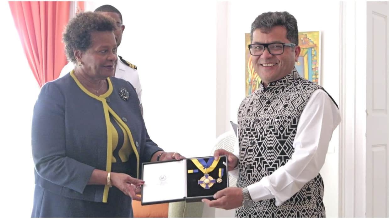 PM Modi Grateful to the Government and the people of Barbados for Honorary Order of Freedom of Barbados